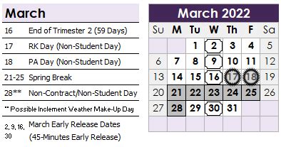 junction city school calendar